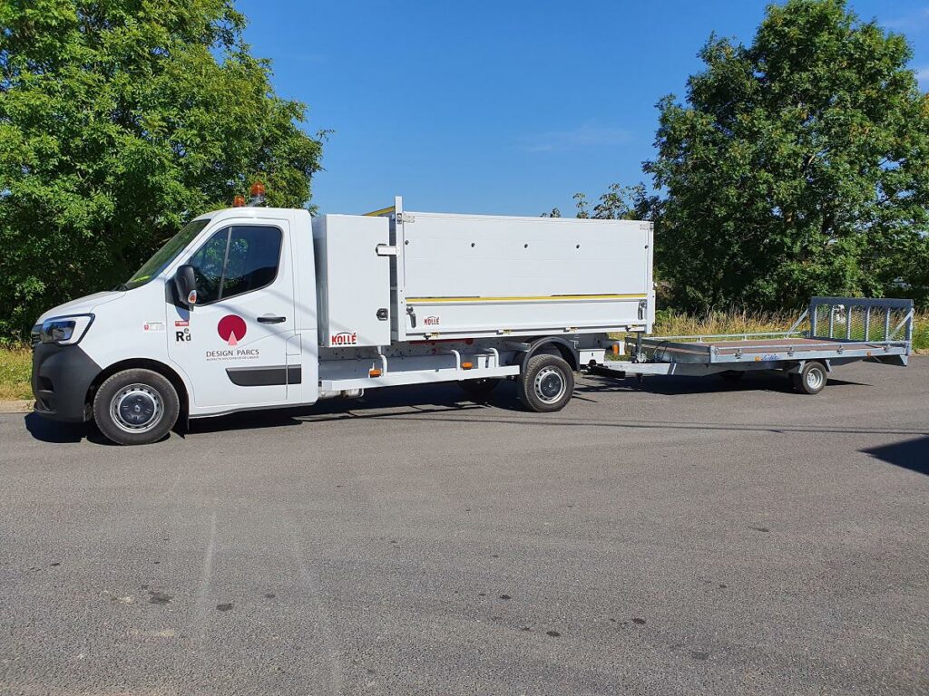 matériel roulant camionnette